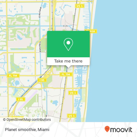 Planet smoothie map