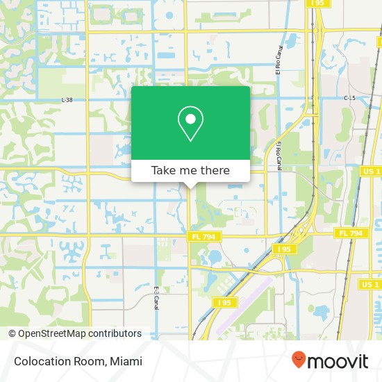 Colocation Room map