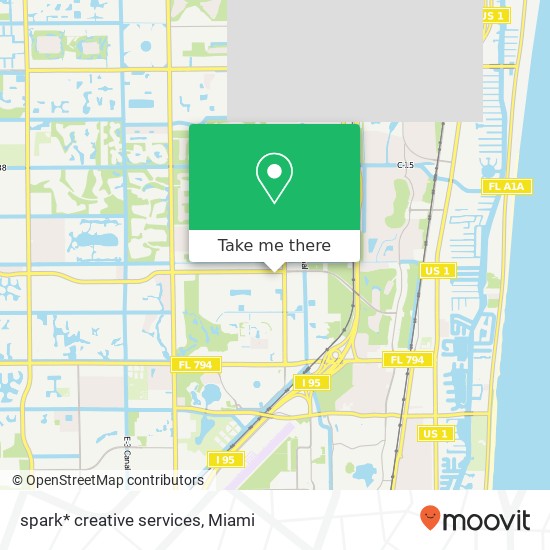 Mapa de spark* creative services