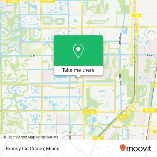 Brandy Ice Cream map