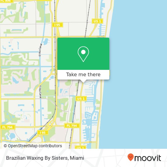 Brazilian Waxing By Sisters map