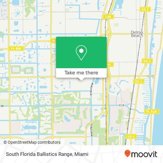 Mapa de South Florida Ballistics Range