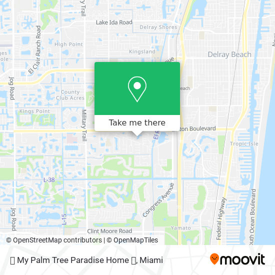 Mapa de 🌴 My Palm Tree Paradise Home 🌴