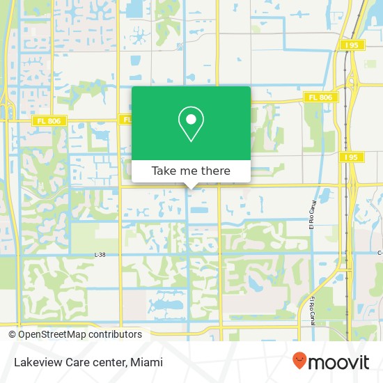 Lakeview Care center map