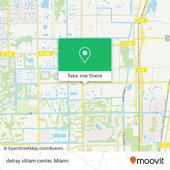 delray vitiam center map