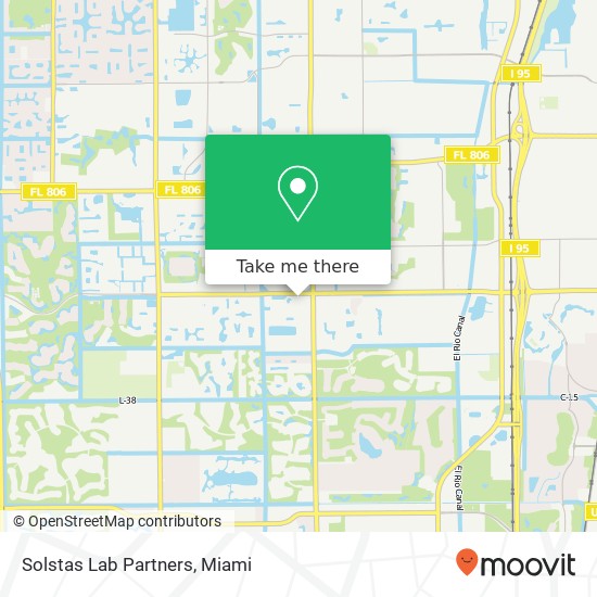 Solstas Lab Partners map