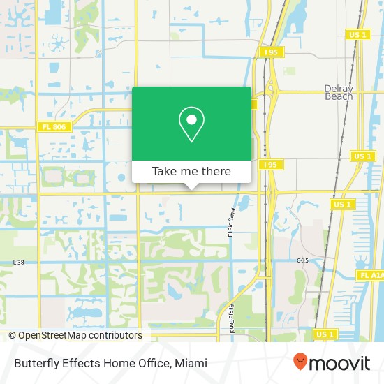 Butterfly Effects Home Office map