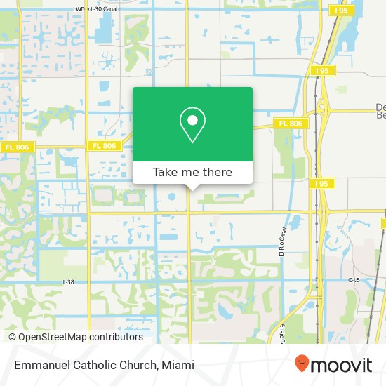 Emmanuel Catholic Church map