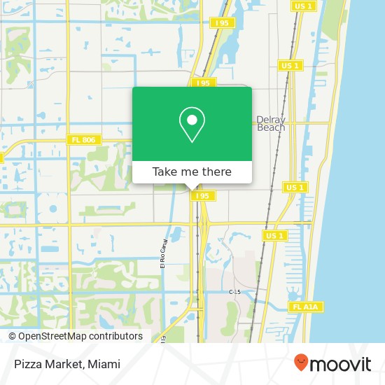 Pizza Market map