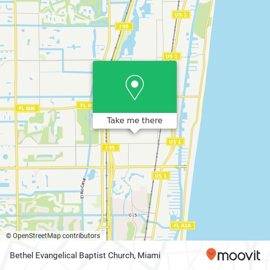 Bethel Evangelical Baptist Church map