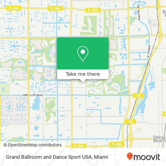 Mapa de Grand Ballroom and Dance Sport USA