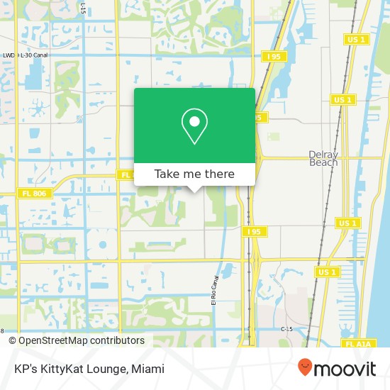 Mapa de KP's KittyKat Lounge