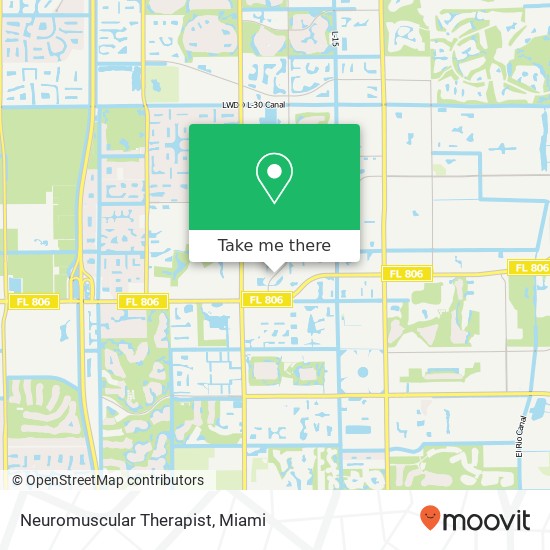 Neuromuscular Therapist map