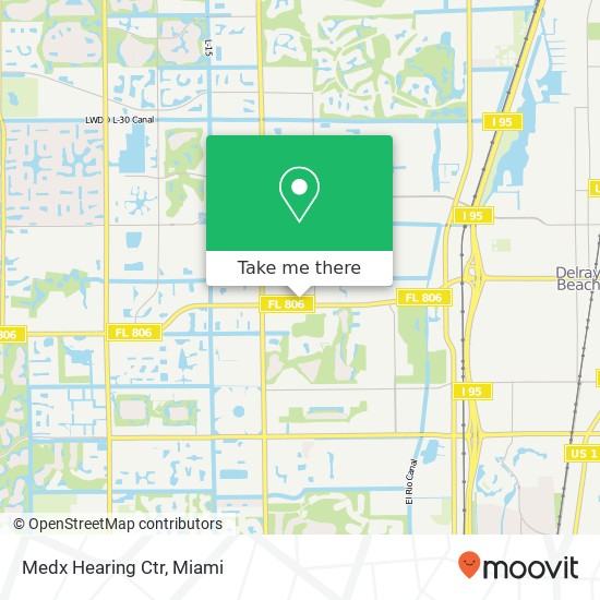 Medx Hearing Ctr map