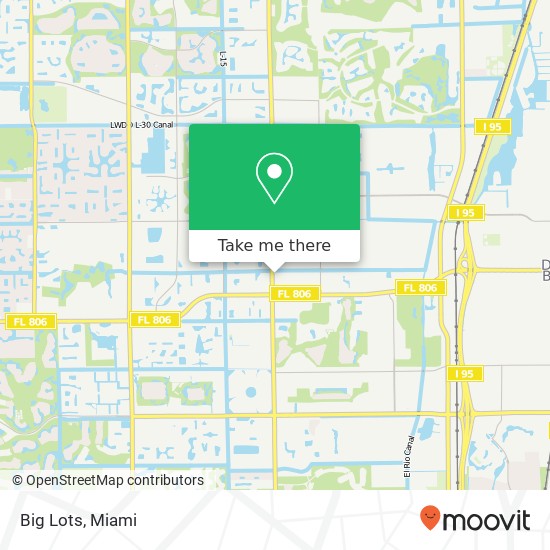 Big Lots map