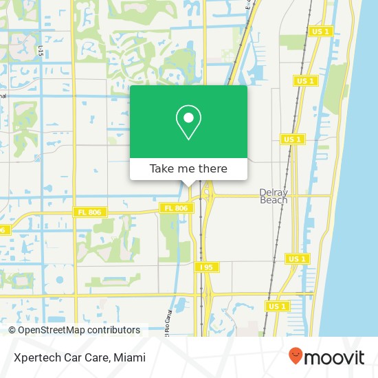 Xpertech Car Care map