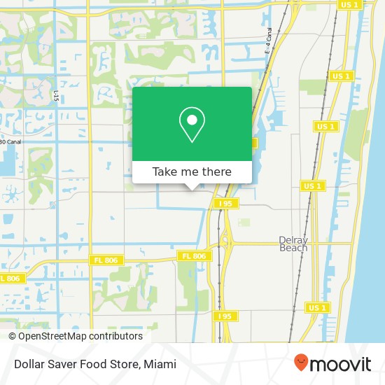 Dollar Saver Food Store map