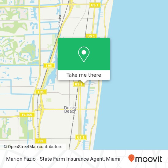 Marion Fazio - State Farm Insurance Agent map