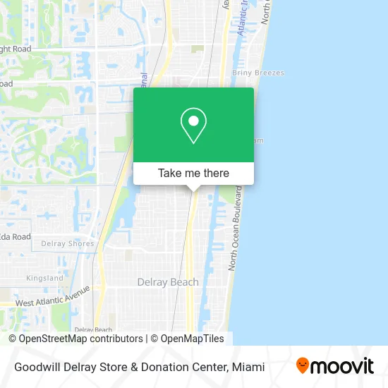 Goodwill Delray Store & Donation Center map