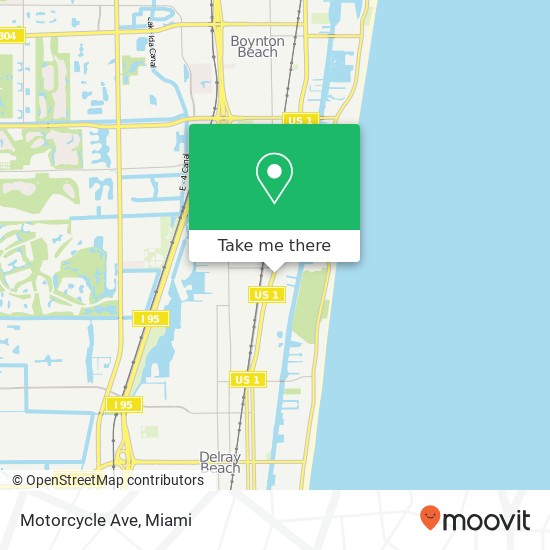 Mapa de Motorcycle Ave