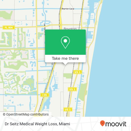 Dr Seitz Medical Weight Loss map