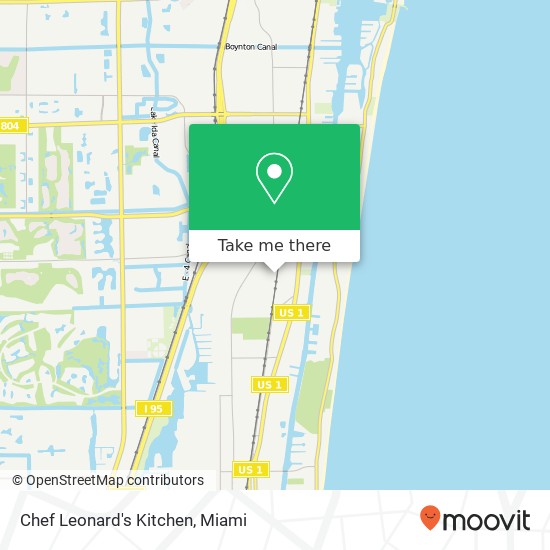 Mapa de Chef Leonard's Kitchen