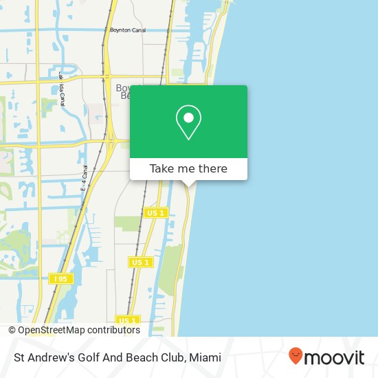 Mapa de St Andrew's Golf And Beach Club