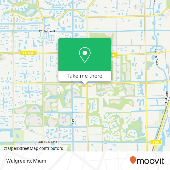 Walgreens map