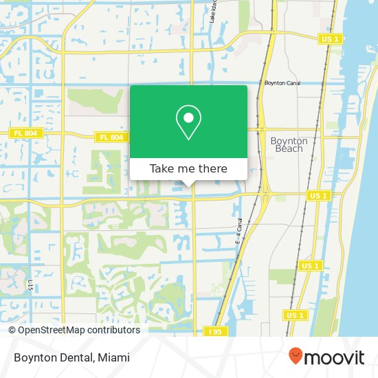 Mapa de Boynton Dental