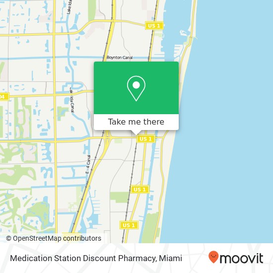 Mapa de Medication Station Discount Pharmacy