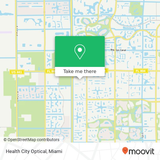 Health City Optical map