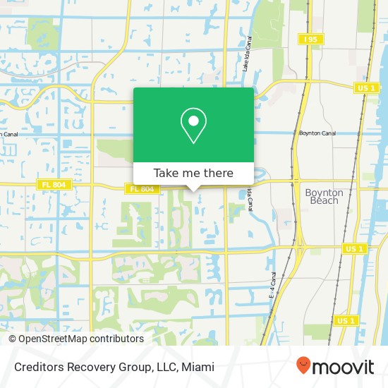 Creditors Recovery Group, LLC map