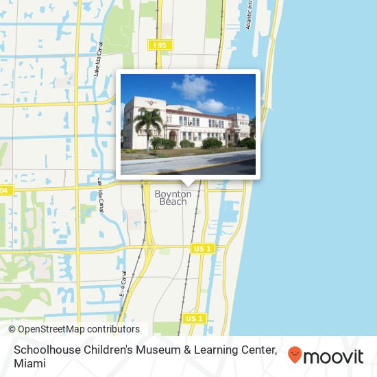Mapa de Schoolhouse Children's Museum & Learning Center