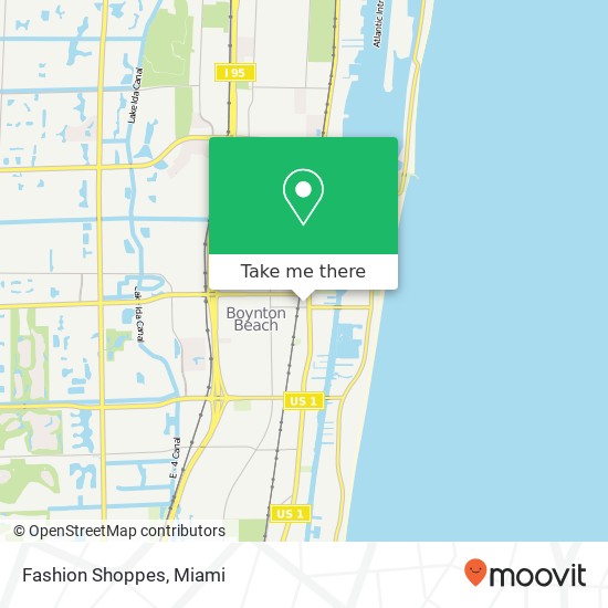 Fashion Shoppes map