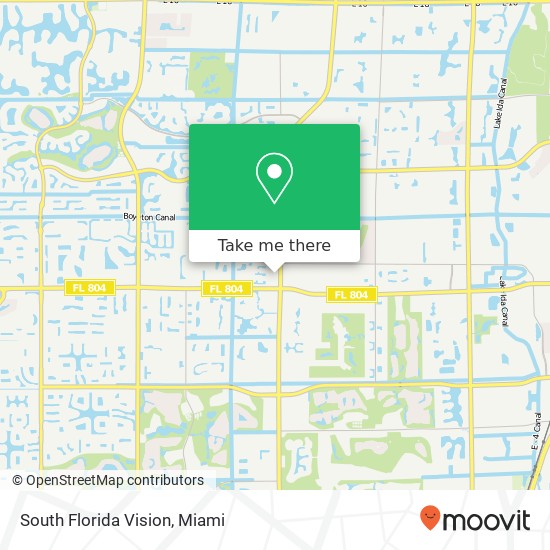 Mapa de South Florida Vision