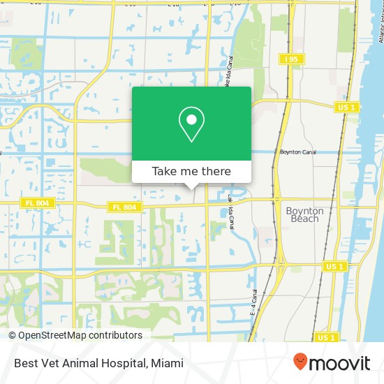 Best Vet Animal Hospital map