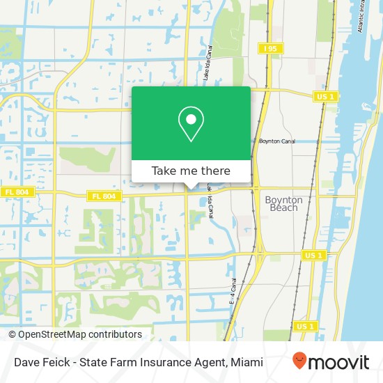 Dave Feick - State Farm Insurance Agent map