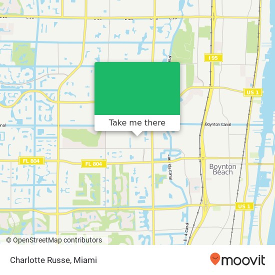 Charlotte Russe map