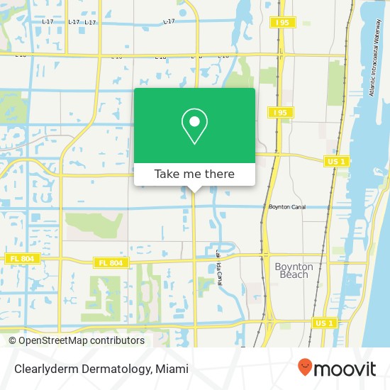 Clearlyderm Dermatology map