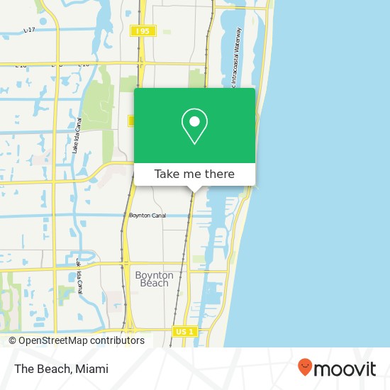 The Beach map