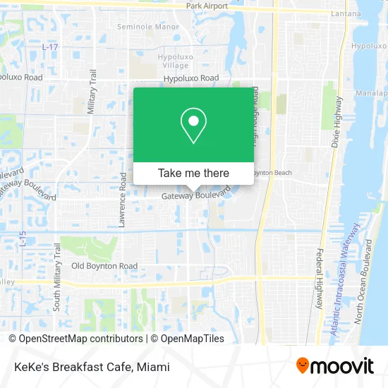 KeKe's Breakfast Cafe map