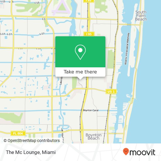 The Mc Lounge map