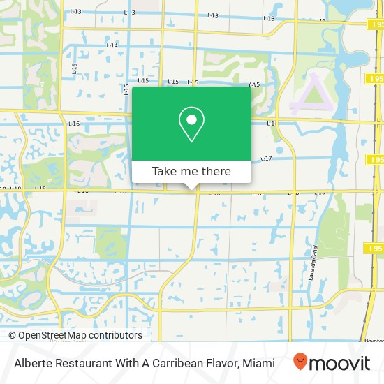 Alberte Restaurant With A Carribean Flavor map