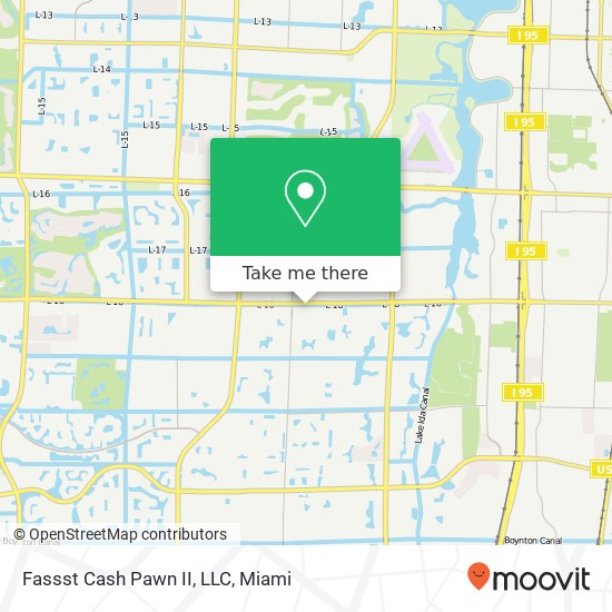 Fassst Cash Pawn II, LLC map