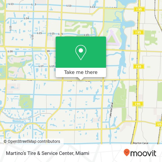 Martino's Tire & Service Center map