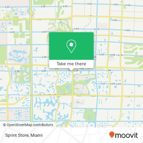 Mapa de Sprint Store