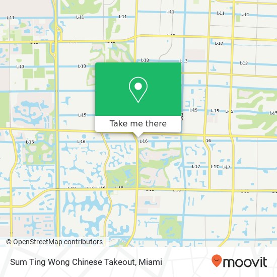 Sum Ting Wong Chinese Takeout map