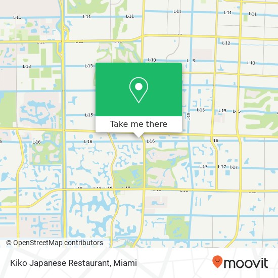 Kiko Japanese Restaurant map