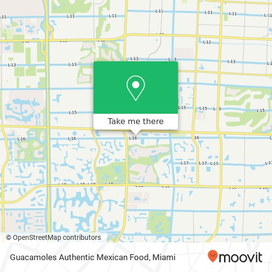 Mapa de Guacamoles Authentic Mexican Food