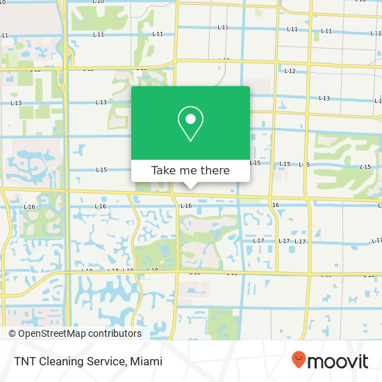 Mapa de TNT Cleaning Service